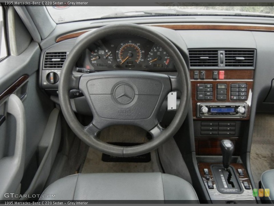 Grey Interior Dashboard for the 1995 Mercedes-Benz C 220 Sedan #61389330