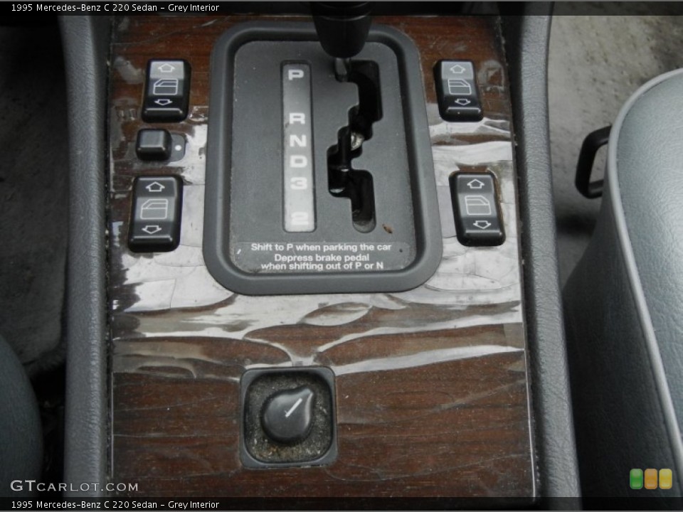 Grey Interior Controls for the 1995 Mercedes-Benz C 220 Sedan #61389363