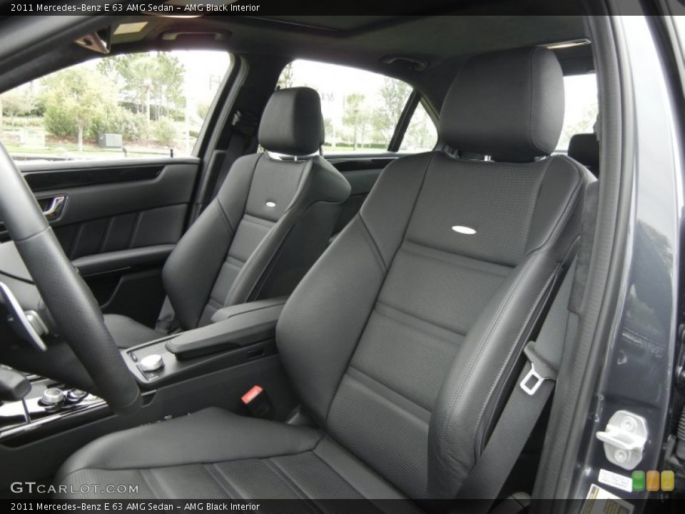 AMG Black Interior Photo for the 2011 Mercedes-Benz E 63 AMG Sedan #61389534