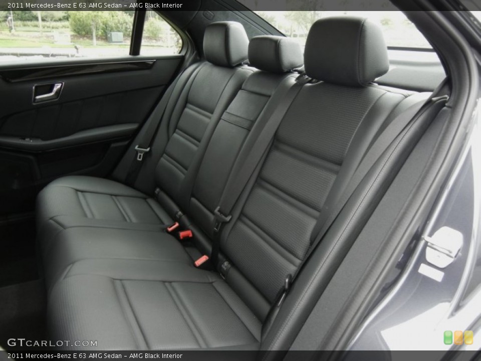 AMG Black Interior Photo for the 2011 Mercedes-Benz E 63 AMG Sedan #61389564
