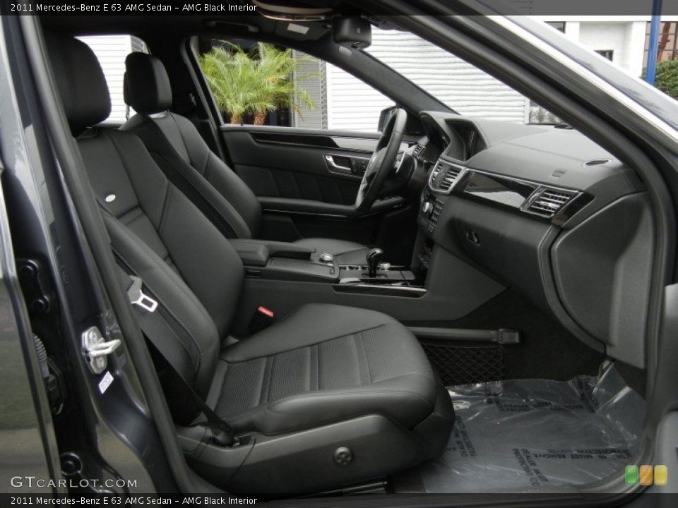 AMG Black Interior Photo for the 2011 Mercedes-Benz E 63 AMG Sedan #61389573