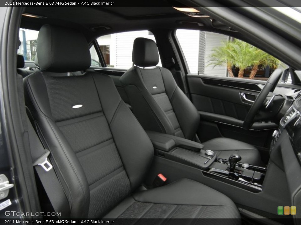 AMG Black Interior Photo for the 2011 Mercedes-Benz E 63 AMG Sedan #61389582