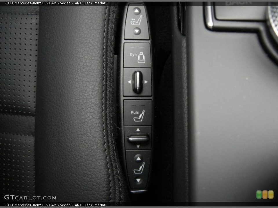 AMG Black Interior Controls for the 2011 Mercedes-Benz E 63 AMG Sedan #61389645