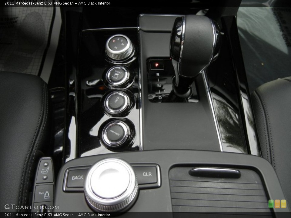 AMG Black Interior Controls for the 2011 Mercedes-Benz E 63 AMG Sedan #61389651