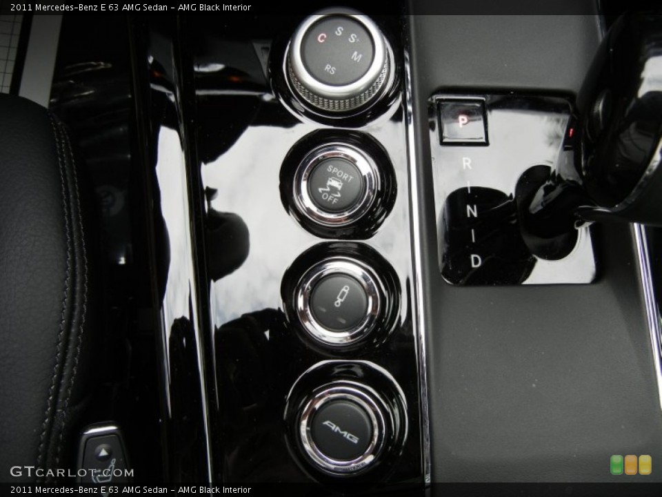 AMG Black Interior Controls for the 2011 Mercedes-Benz E 63 AMG Sedan #61389660