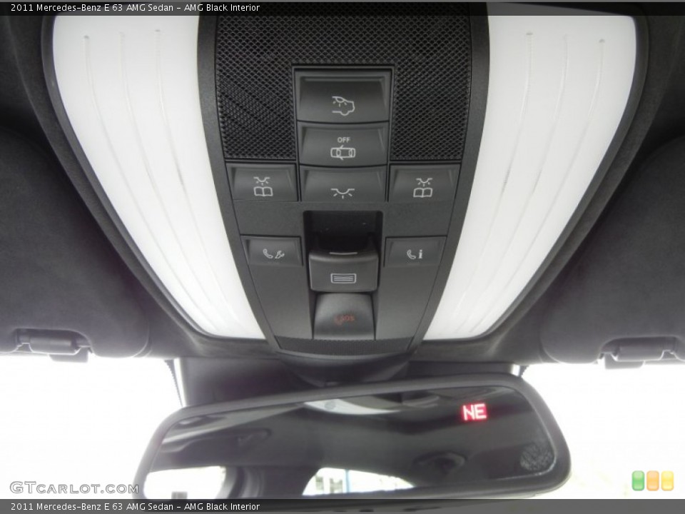 AMG Black Interior Controls for the 2011 Mercedes-Benz E 63 AMG Sedan #61389678