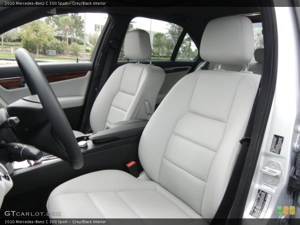 Grey/Black Interior Photo for the 2010 Mercedes-Benz C 300 Sport #61390199