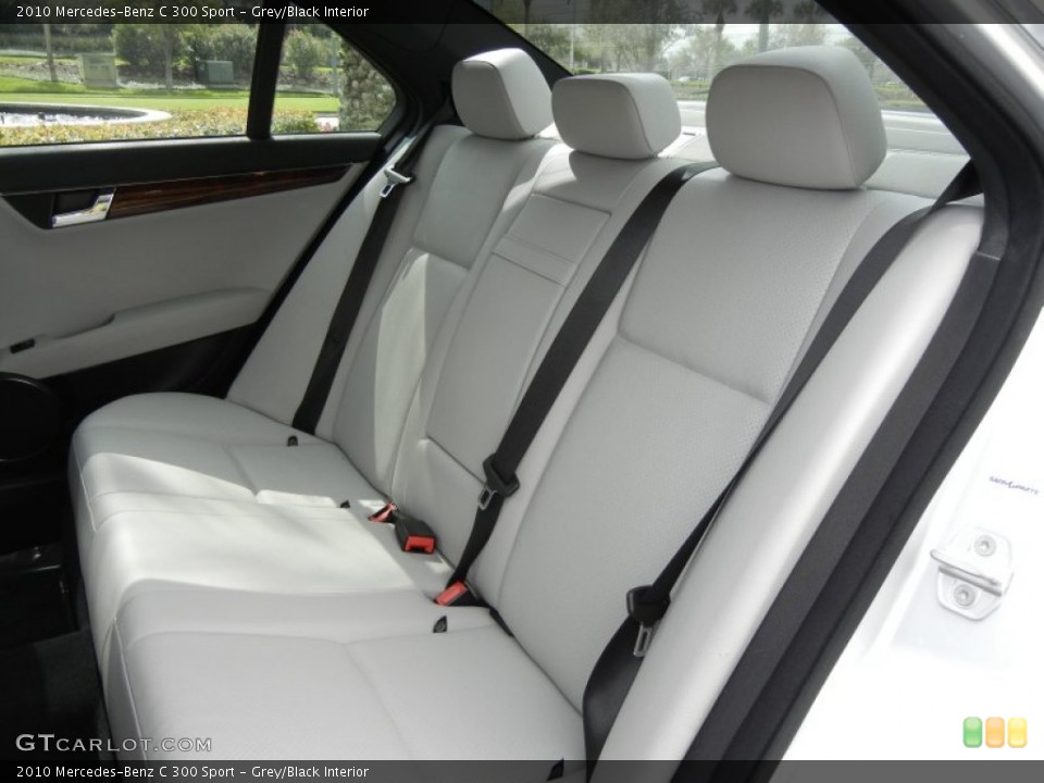 Grey/Black Interior Photo for the 2010 Mercedes-Benz C 300 Sport #61390230
