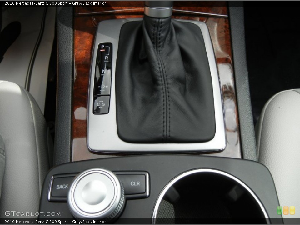 Grey/Black Interior Transmission for the 2010 Mercedes-Benz C 300 Sport #61390315