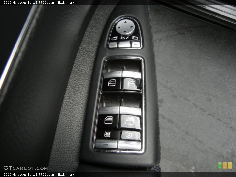Black Interior Controls for the 2010 Mercedes-Benz S 550 Sedan #61390496