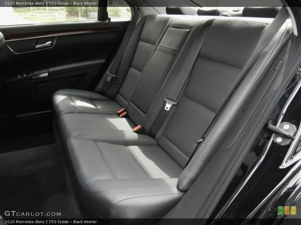 Black Interior Photo for the 2010 Mercedes-Benz S 550 Sedan #61390515
