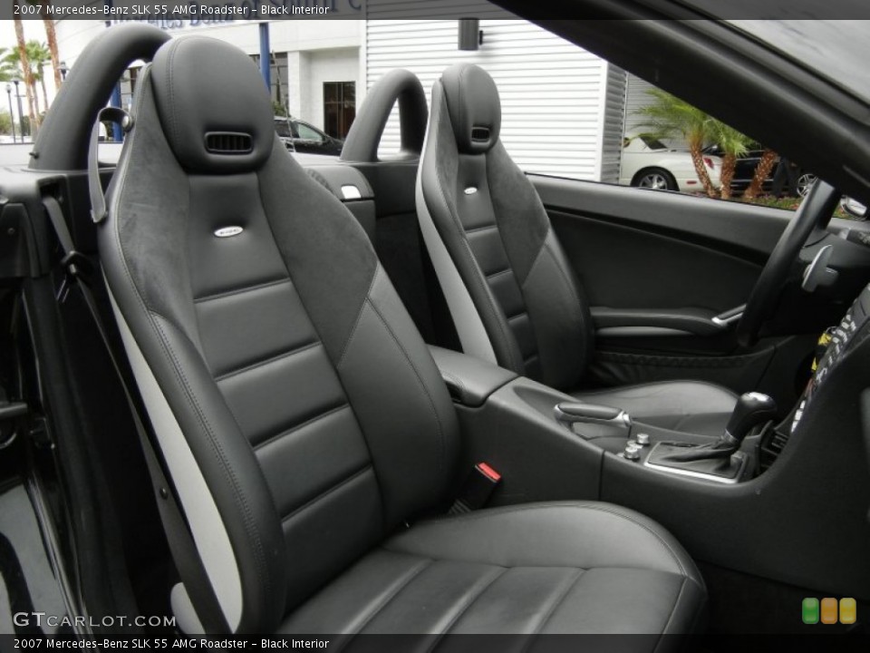 Black Interior Photo for the 2007 Mercedes-Benz SLK 55 AMG Roadster #61391412