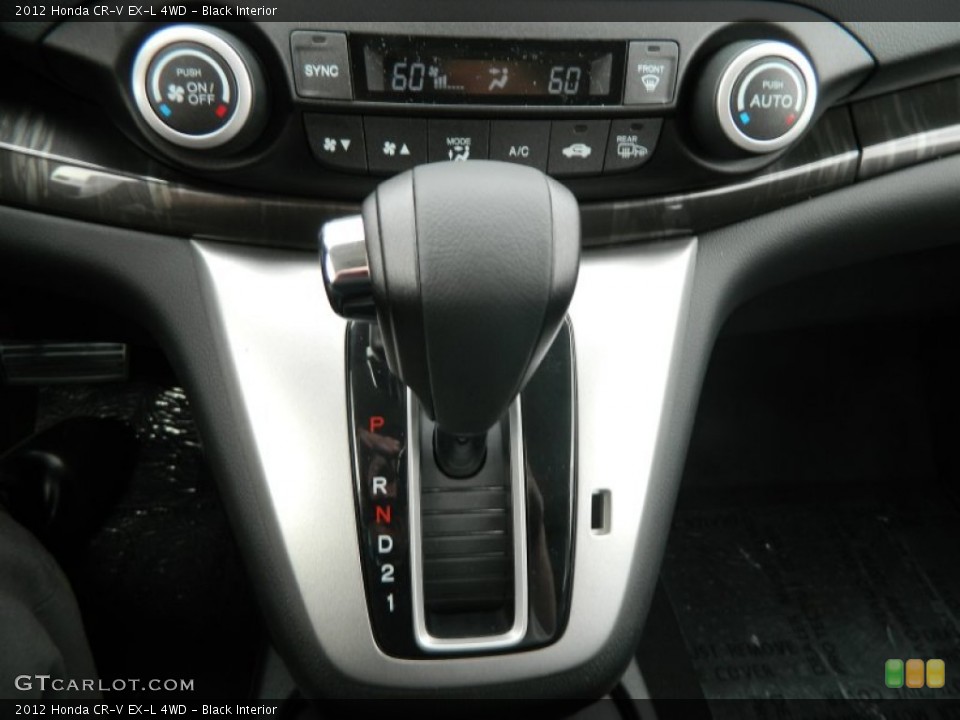 Black Interior Transmission for the 2012 Honda CR-V EX-L 4WD #61392447