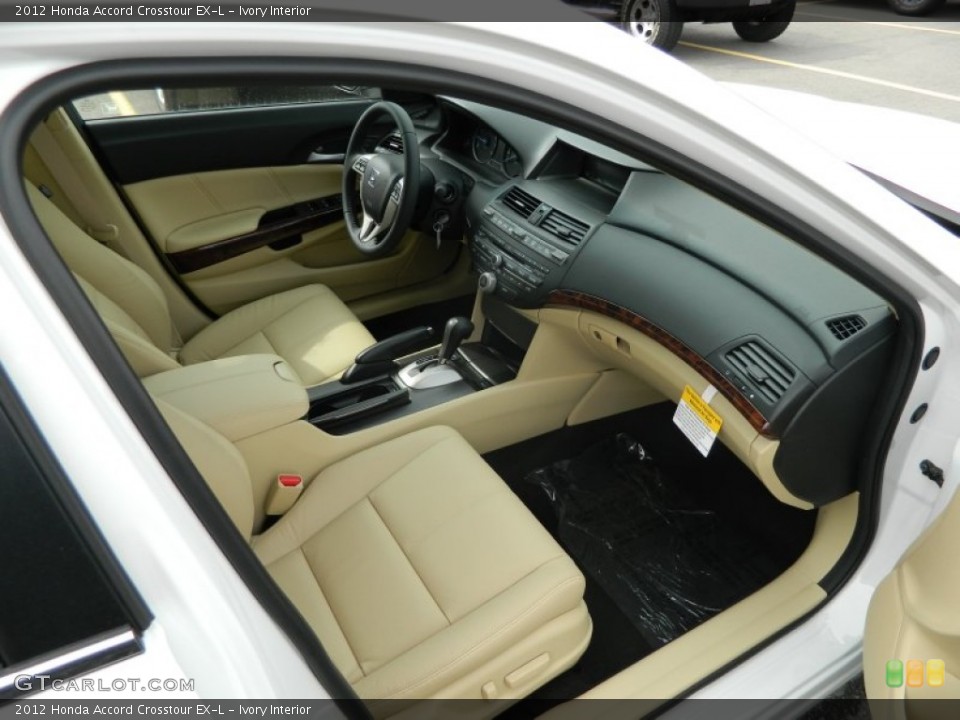 Ivory Interior Photo for the 2012 Honda Accord Crosstour EX-L #61394437