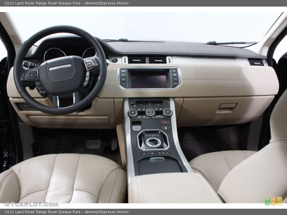 Almond/Espresso Interior Dashboard for the 2012 Land Rover Range Rover Evoque Pure #61398145