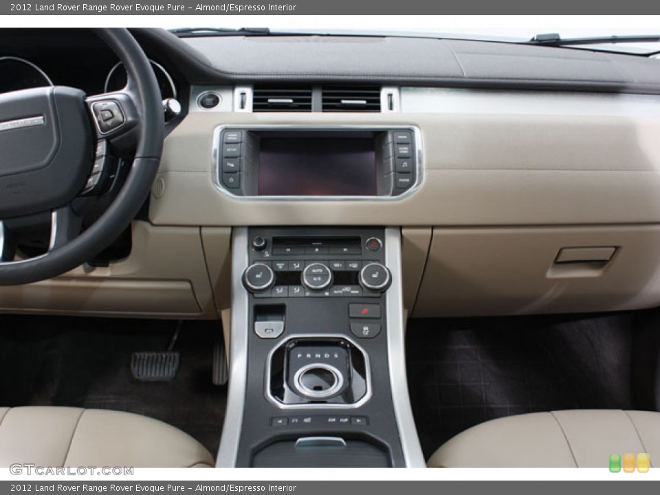 Almond/Espresso Interior Controls for the 2012 Land Rover Range Rover Evoque Pure #61398170