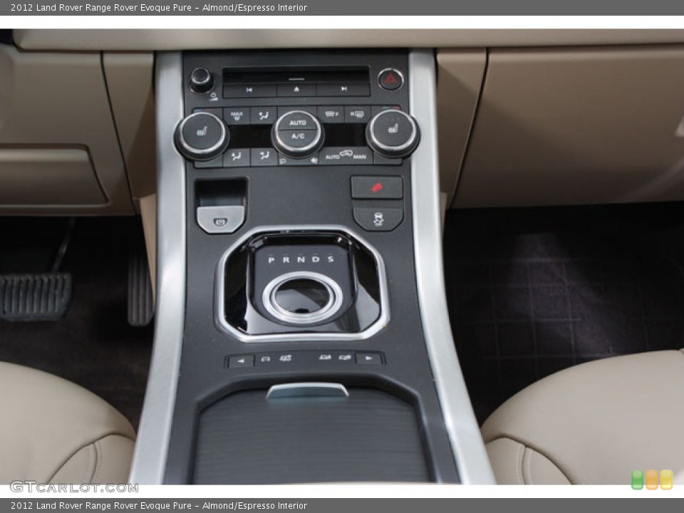 Almond/Espresso Interior Transmission for the 2012 Land Rover Range Rover Evoque Pure #61398187