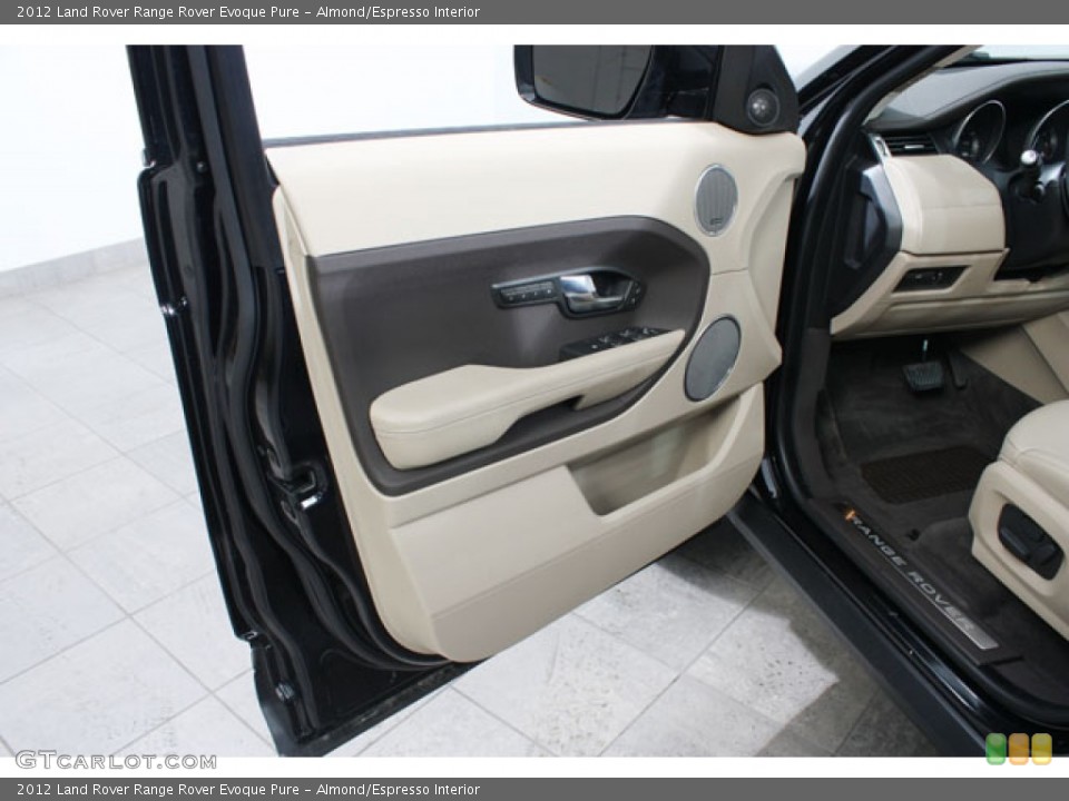 Almond/Espresso Interior Door Panel for the 2012 Land Rover Range Rover Evoque Pure #61398226