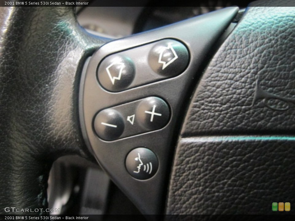 Black Interior Controls for the 2001 BMW 5 Series 530i Sedan #61402857
