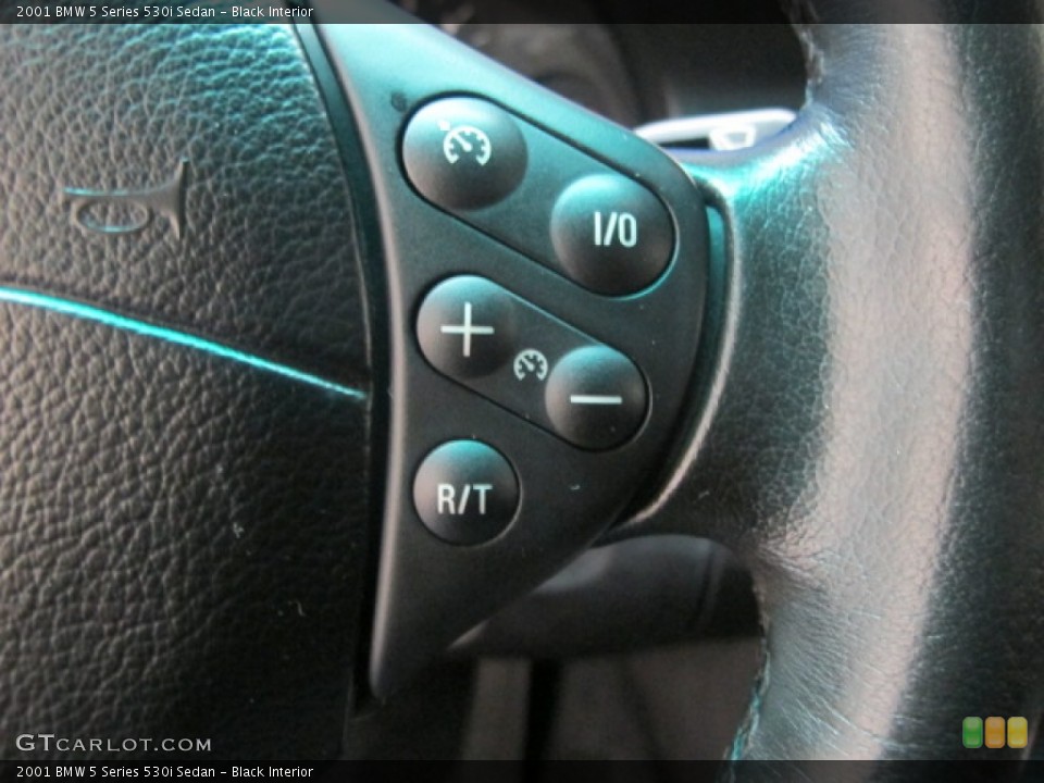 Black Interior Controls for the 2001 BMW 5 Series 530i Sedan #61402915