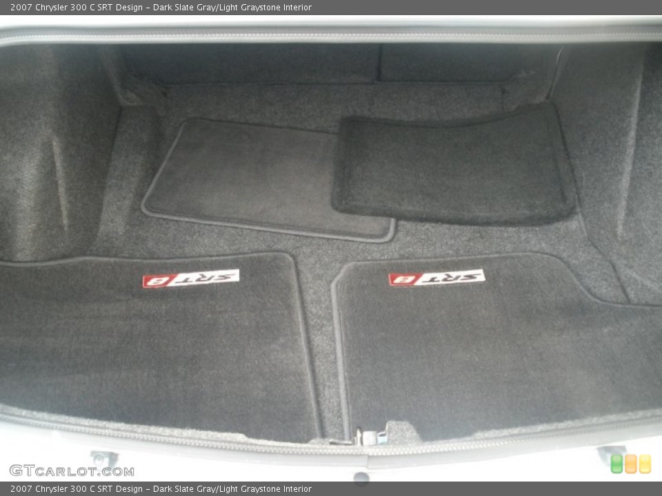 Dark Slate Gray/Light Graystone Interior Trunk for the 2007 Chrysler 300 C SRT Design #61404525