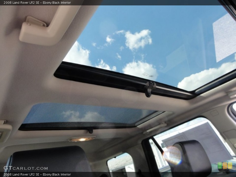 Ebony Black Interior Sunroof for the 2008 Land Rover LR2 SE #61408693