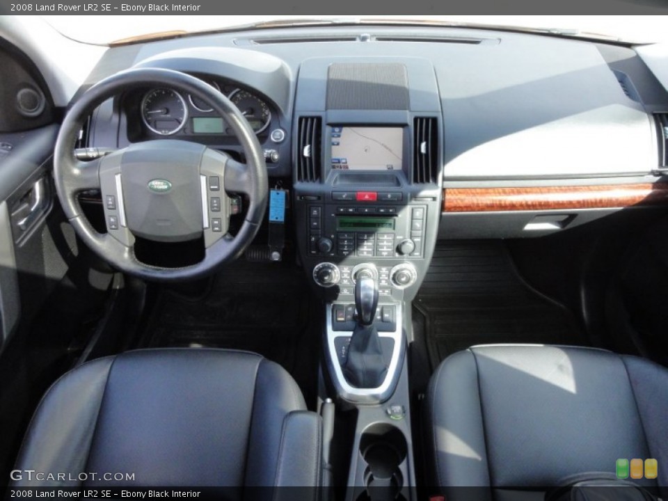 Ebony Black Interior Dashboard for the 2008 Land Rover LR2 SE #61408762