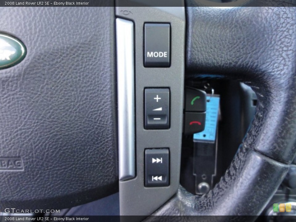Ebony Black Interior Controls for the 2008 Land Rover LR2 SE #61408927