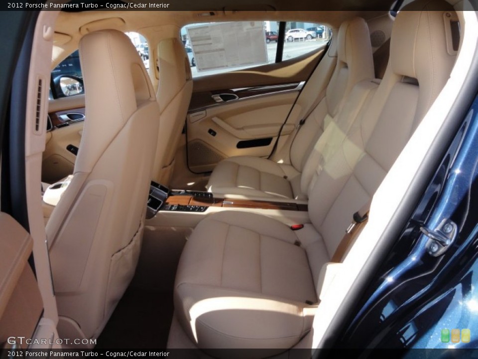 Cognac/Cedar 2012 Porsche Panamera Interiors