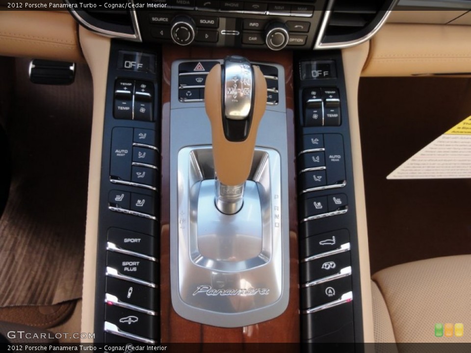 Cognac/Cedar Interior Transmission for the 2012 Porsche Panamera Turbo #61413688