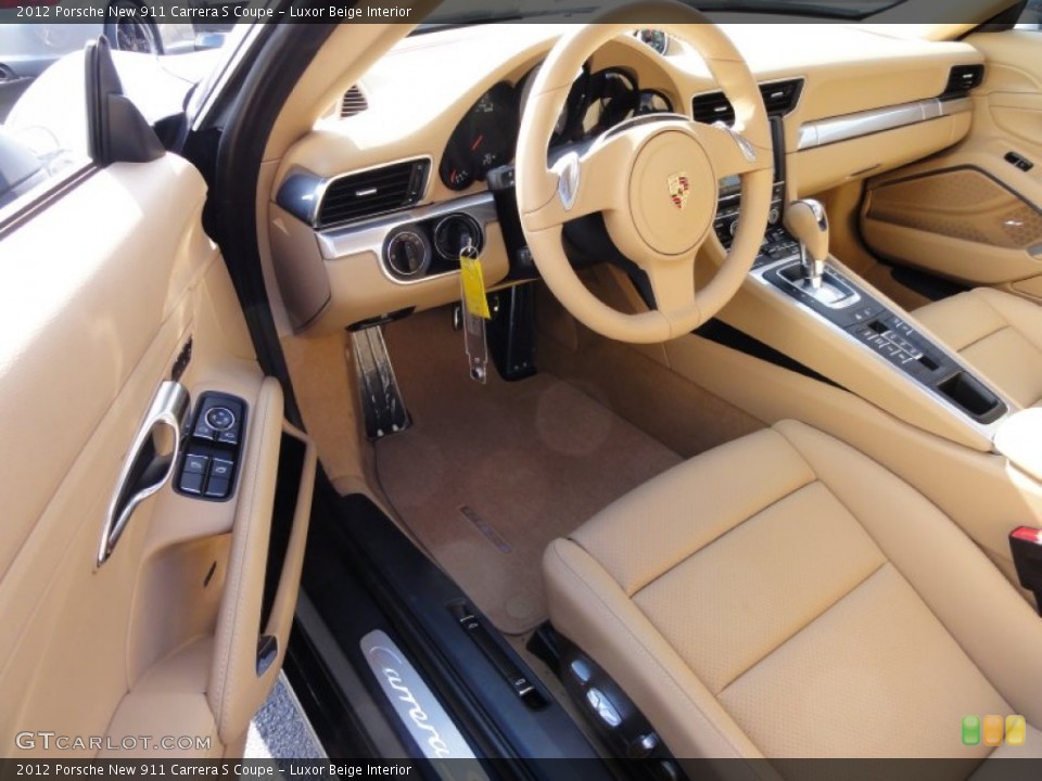 Luxor Beige Interior Photo for the 2012 Porsche New 911 Carrera S Coupe #61413847