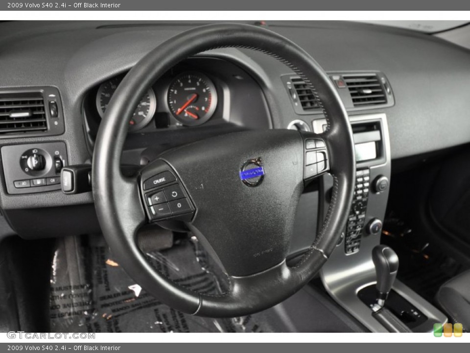 Off Black Interior Steering Wheel for the 2009 Volvo S40 2.4i #61413868
