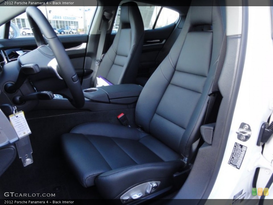 Black Interior Photo for the 2012 Porsche Panamera 4 #61414270