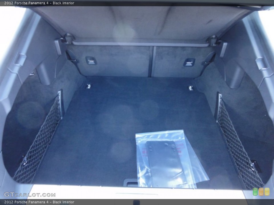 Black Interior Trunk for the 2012 Porsche Panamera 4 #61414399