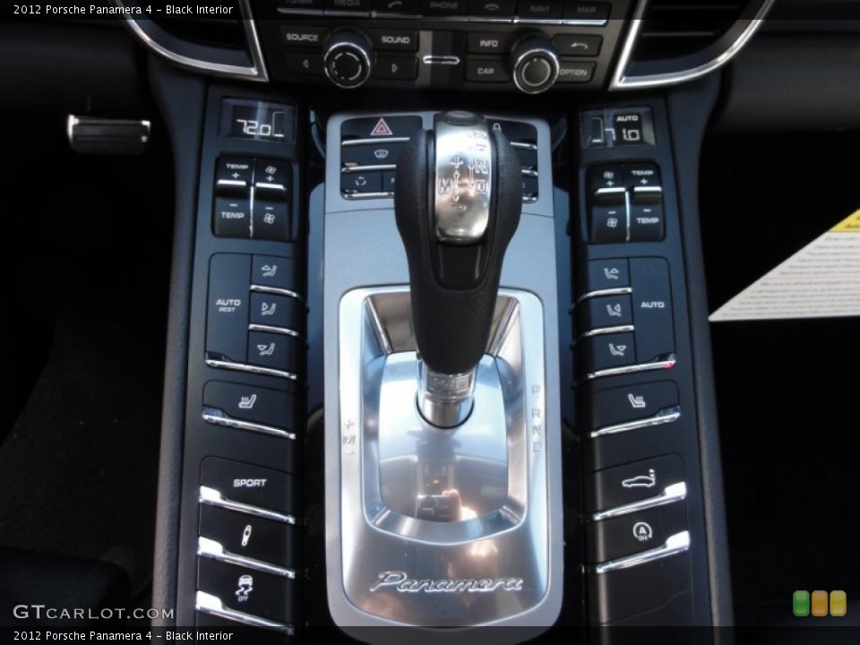 Black Interior Transmission for the 2012 Porsche Panamera 4 #61414450