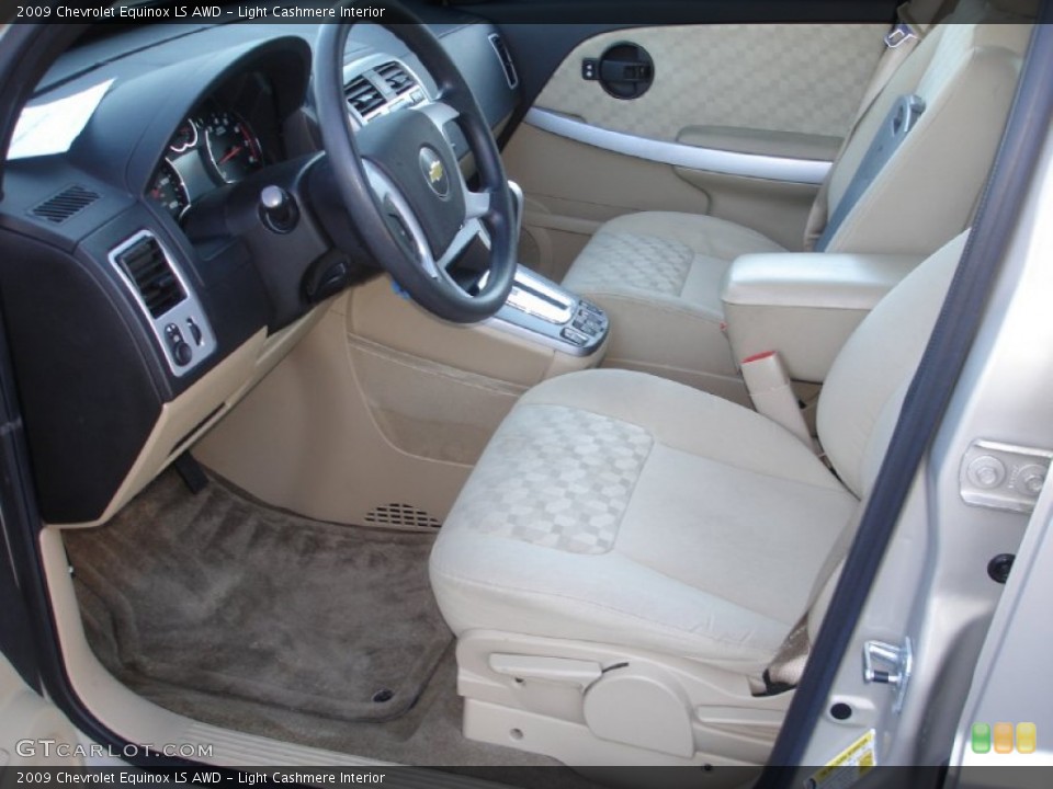Light Cashmere Interior Photo for the 2009 Chevrolet Equinox LS AWD #61415077