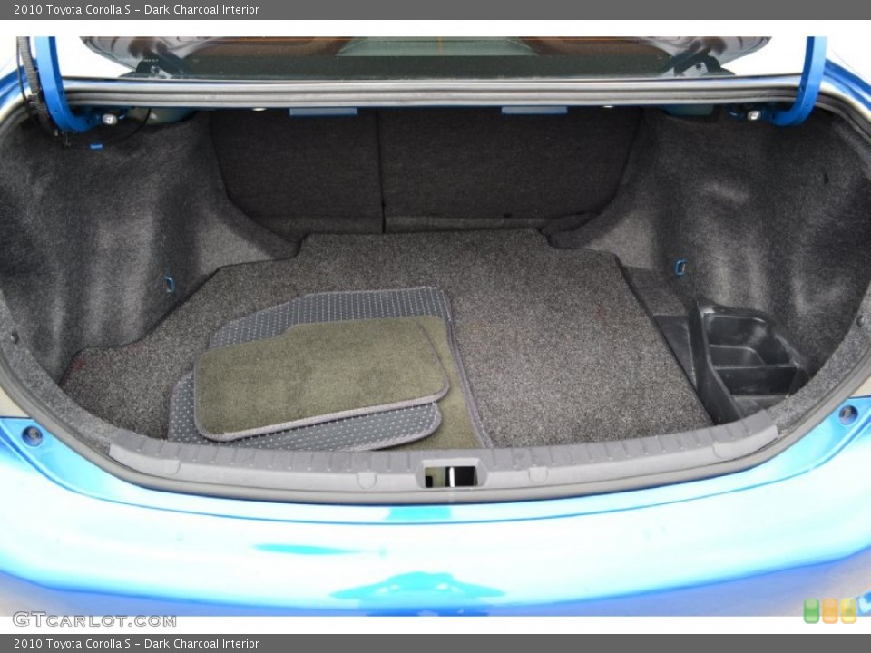 Dark Charcoal Interior Trunk for the 2010 Toyota Corolla S #61418107