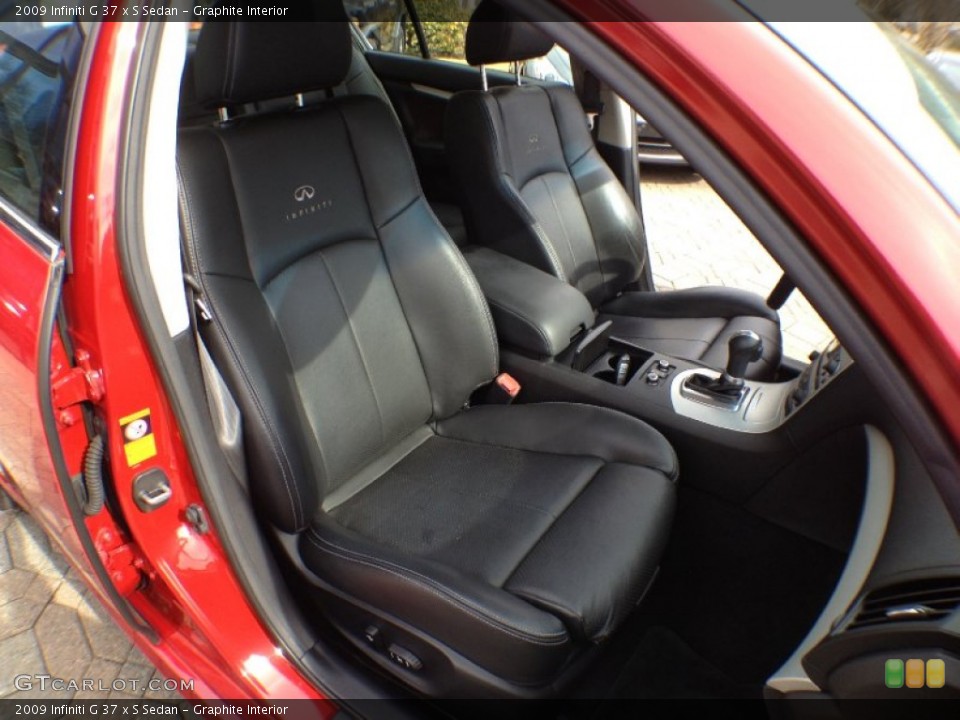 Graphite Interior Photo for the 2009 Infiniti G 37 x S Sedan #61420450