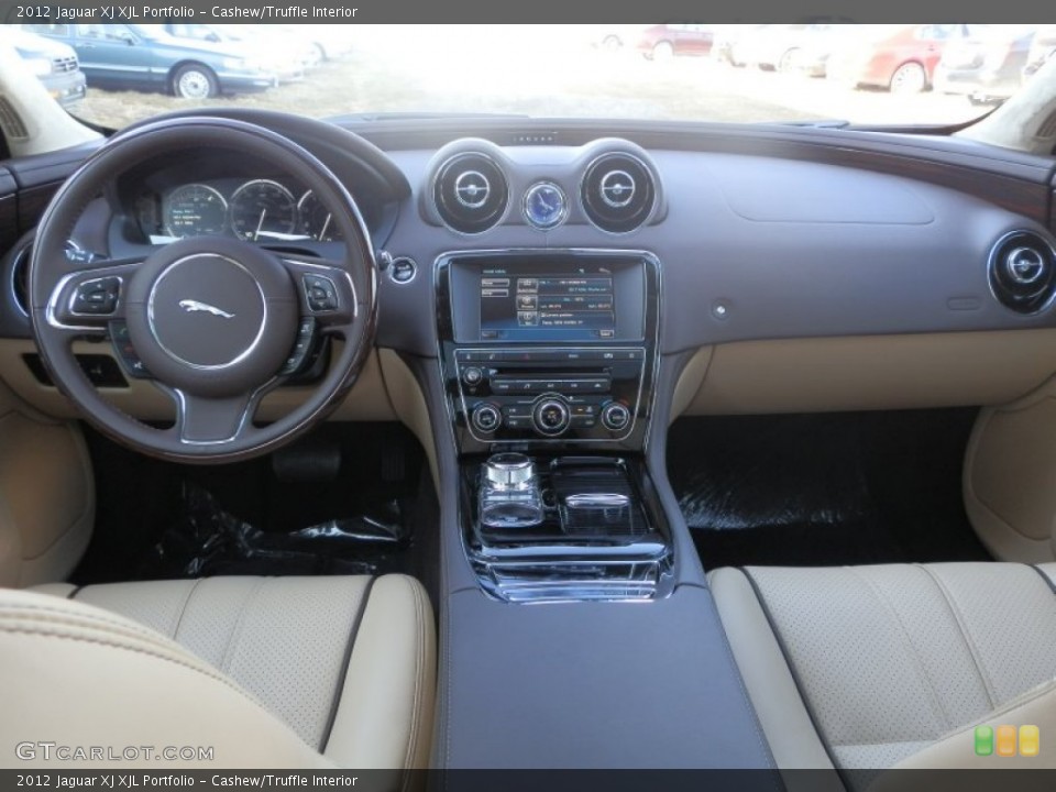 Cashew/Truffle Interior Dashboard for the 2012 Jaguar XJ XJL Portfolio #61420576