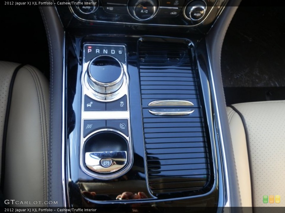 Cashew/Truffle Interior Transmission for the 2012 Jaguar XJ XJL Portfolio #61420606