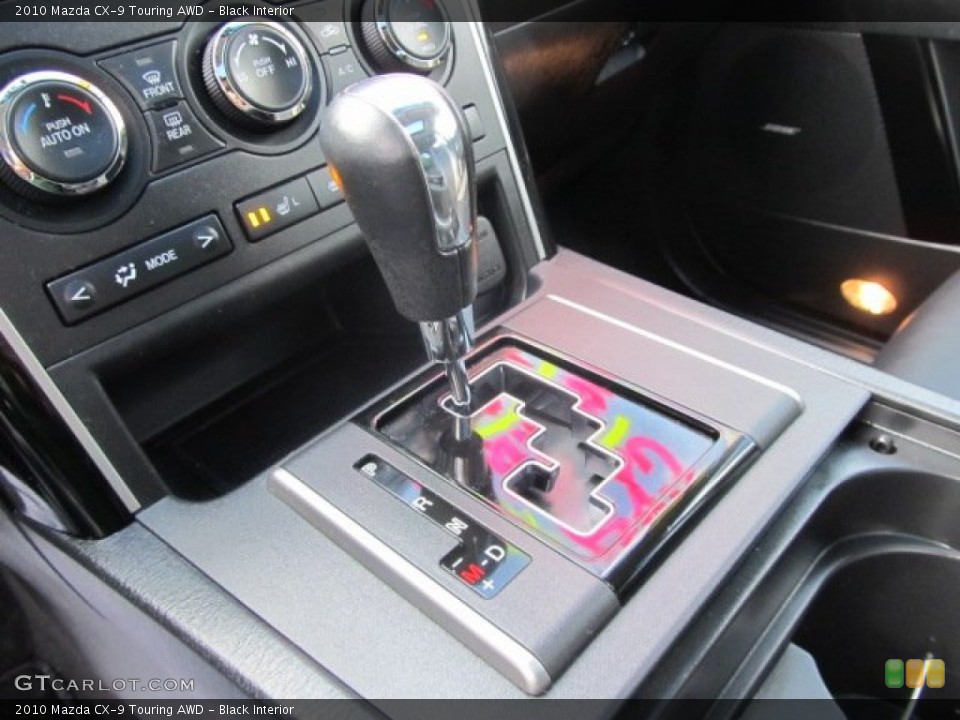 Black Interior Transmission for the 2010 Mazda CX-9 Touring AWD #61421911