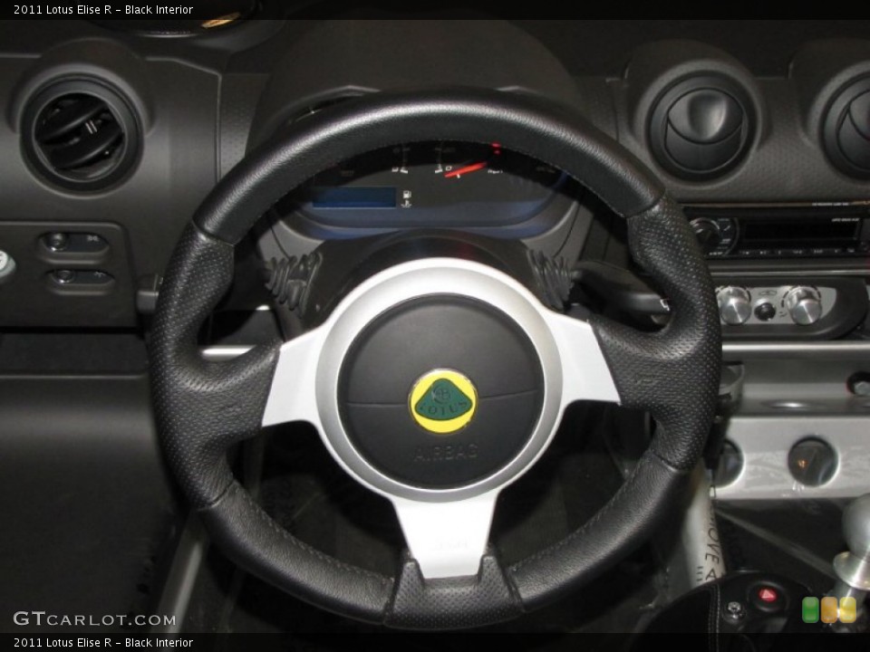 Black Interior Steering Wheel for the 2011 Lotus Elise R #61430809