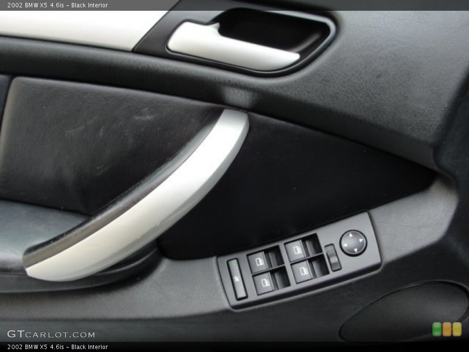 Black Interior Controls for the 2002 BMW X5 4.6is #61434205