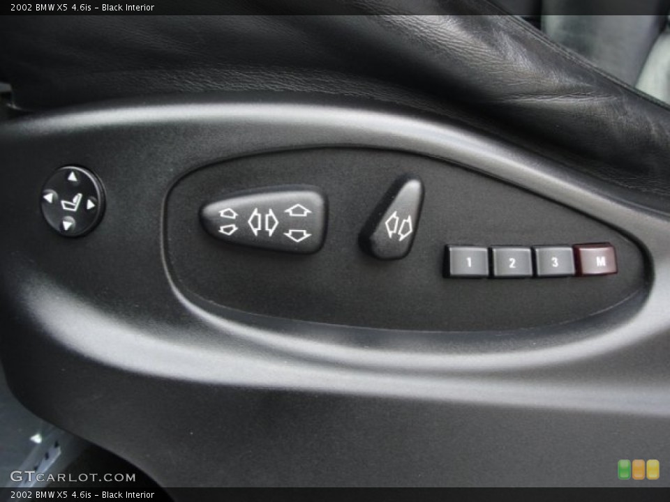 Black Interior Controls for the 2002 BMW X5 4.6is #61434208