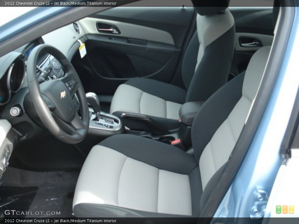 Jet Black/Medium Titanium Interior Photo for the 2012 Chevrolet Cruze LS #61440325