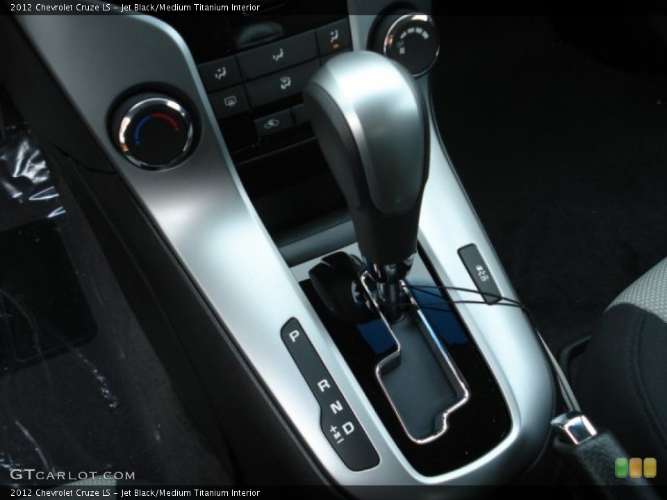 Jet Black/Medium Titanium Interior Transmission for the 2012 Chevrolet Cruze LS #61440370