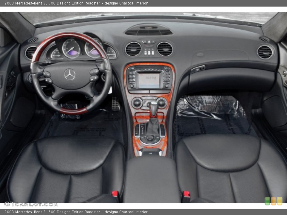 designo Charcoal Interior Dashboard for the 2003 Mercedes-Benz SL 500 Designo Edition Roadster #61442059