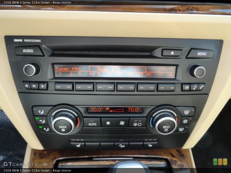 Beige Interior Controls for the 2008 BMW 3 Series 328xi Sedan #61443237