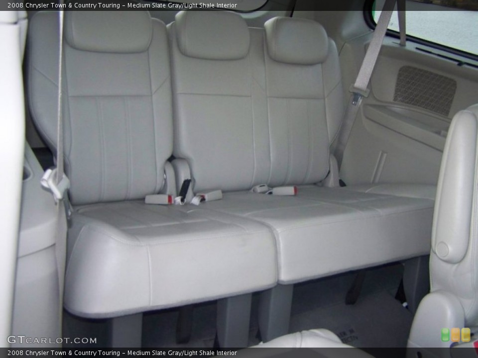 Medium Slate Gray/Light Shale Interior Rear Seat for the 2008 Chrysler Town & Country Touring #61445238
