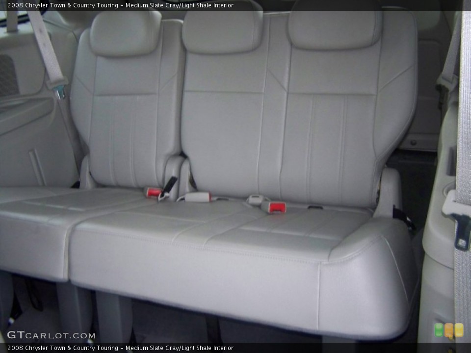 Medium Slate Gray/Light Shale Interior Rear Seat for the 2008 Chrysler Town & Country Touring #61445244